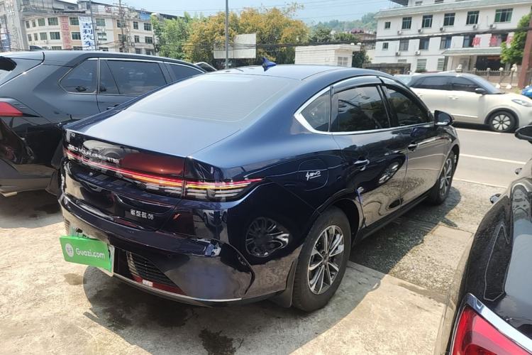 Used BYD Destroyer 05 2024 HONOR Edition DM-i 55KM Luxury Model Rear Right 45 Deg