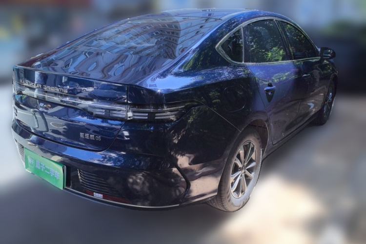 Used BYD Destroyer 05 2024 HONOR Edition DM-i 55KM Luxury Model Rear Right 45 Deg