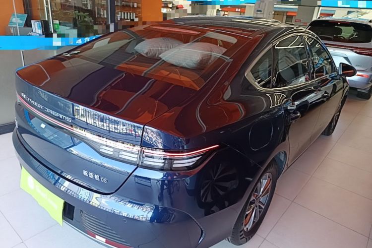 Used BYD Destroyer 05 2024 HONOR Edition DM-i 55KM Luxury Model Rear Right 45 Deg