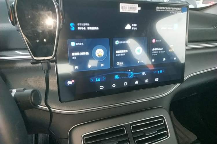 Used BYD Destroyer 05 2024 HONOR Edition DM-i 55KM Luxury Model Audio And AC Panel