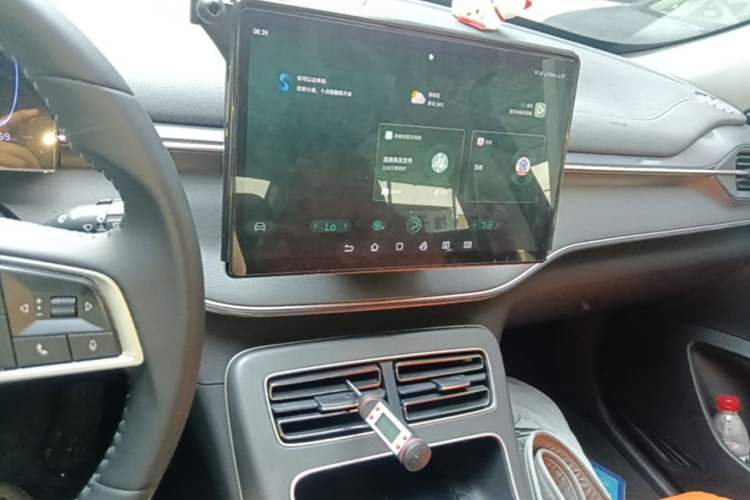 Used BYD Destroyer 05 2024 HONOR Edition DM-i 55KM Luxury Model Audio And AC Panel