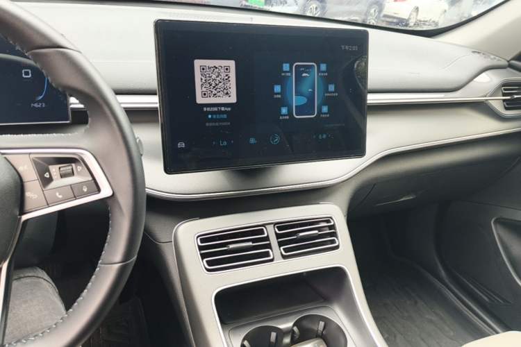 Used BYD Destroyer 05 2024 HONOR Edition DM-i 55KM Luxury Model Audio And AC Panel