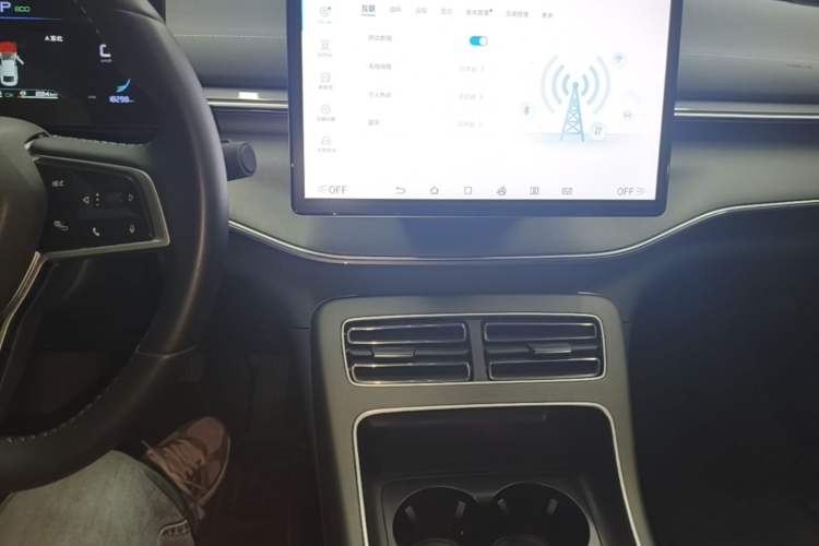 Used BYD Destroyer 05 2024 HONOR Edition DM-i 55KM Luxury Model Audio And AC Panel