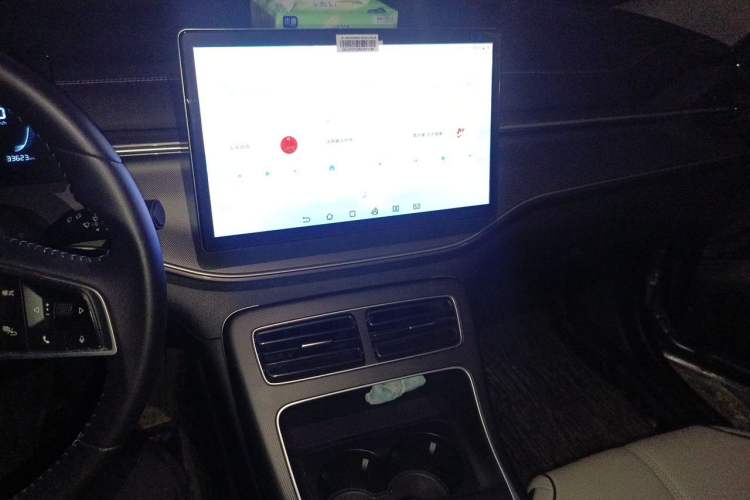 Used BYD Destroyer 05 2024 HONOR Edition DM-i 55KM Luxury Model Audio And AC Panel