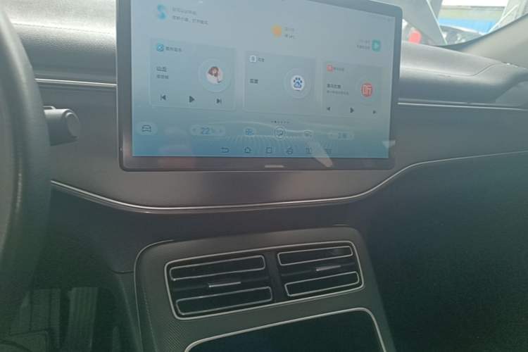 Used BYD Destroyer 05 2024 HONOR Edition DM-i 55KM Luxury Model Audio And AC Panel
