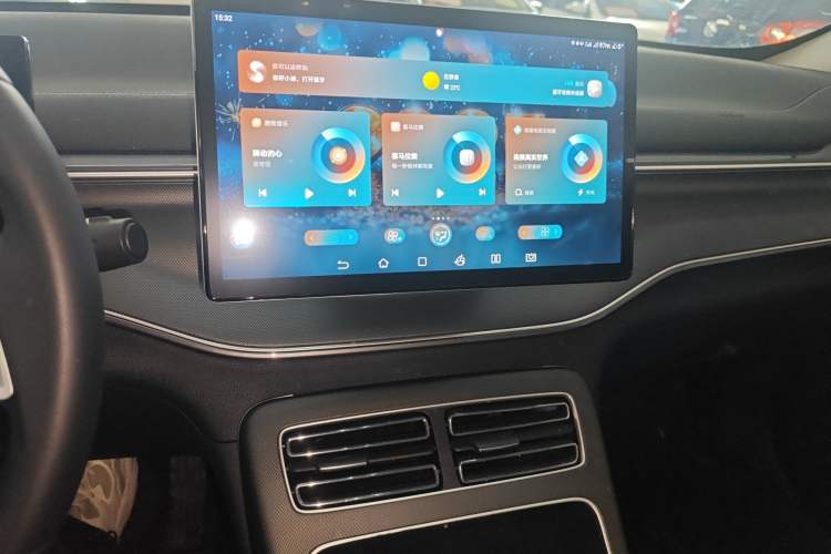 Used BYD Destroyer 05 2024 HONOR Edition DM-i 55KM Luxury Model Audio And AC Panel