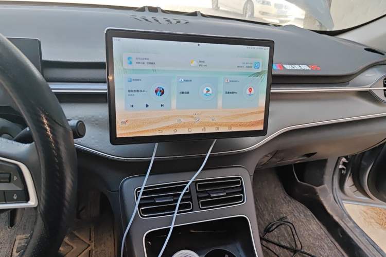 Used BYD Destroyer 05 2024 HONOR Edition DM-i 55KM Luxury Model Audio And AC Panel