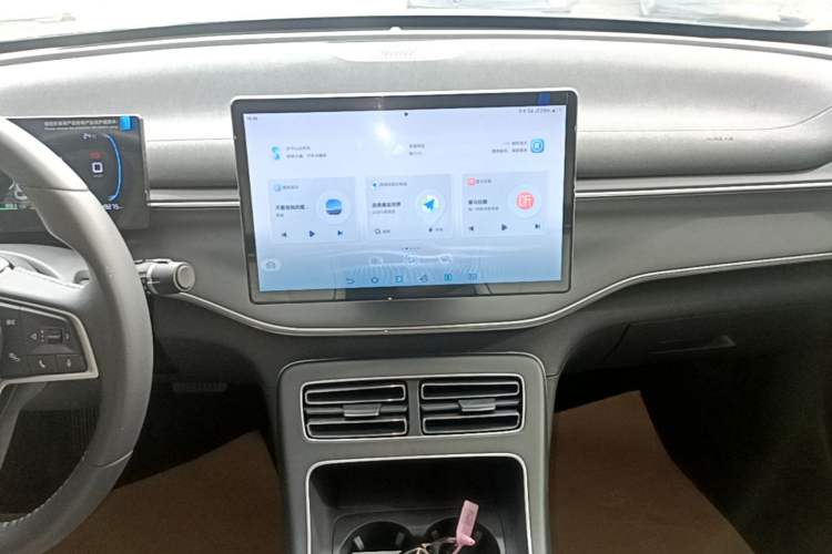 Used BYD Destroyer 05 2024 HONOR Edition DM-i 55KM Luxury Model Audio And AC Panel