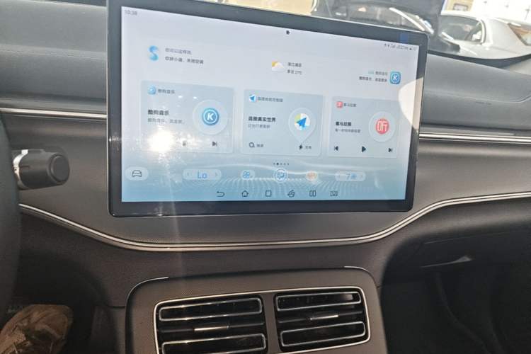 Used BYD Destroyer 05 2024 HONOR Edition DM-i 55KM Luxury Model Audio And AC Panel