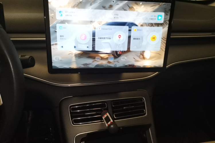 Used BYD Destroyer 05 2024 HONOR Edition DM-i 55KM Luxury Model Audio And AC Panel
