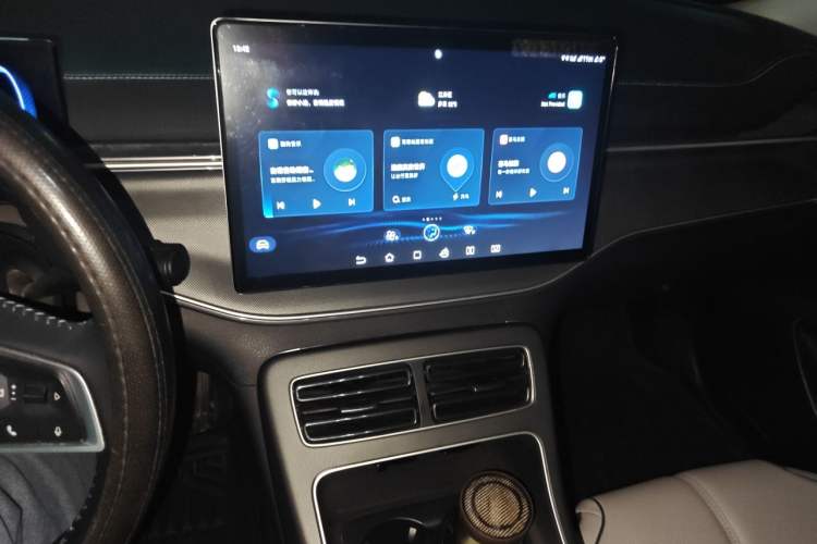 Used BYD Destroyer 05 2024 HONOR Edition DM-i 55KM Luxury Model Audio And AC Panel