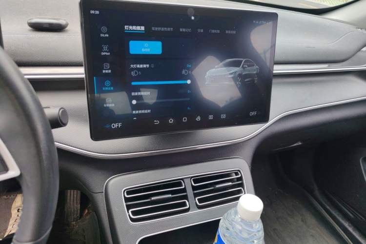 Used BYD Destroyer 05 2024 HONOR Edition DM-i 55KM Luxury Model Audio And AC Panel