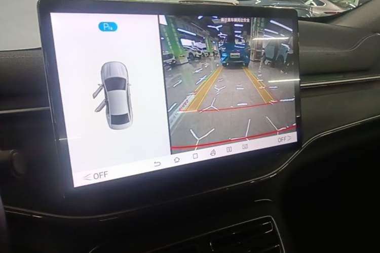 Used BYD Destroyer 05 2024 HONOR Edition DM-i 55KM Luxury Model Audio And AC Panel