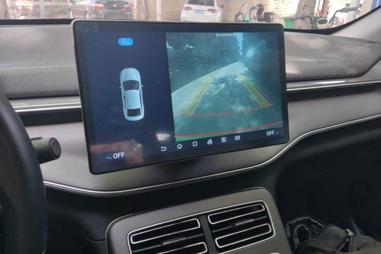 Used BYD Destroyer 05 2024 HONOR Edition DM-i 55KM Luxury Model Audio And AC Panel
