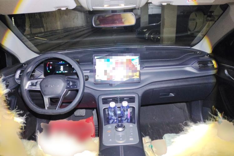 Used BYD Destroyer 05 2024 HONOR Edition DM-i 55KM Luxury Model Center Console