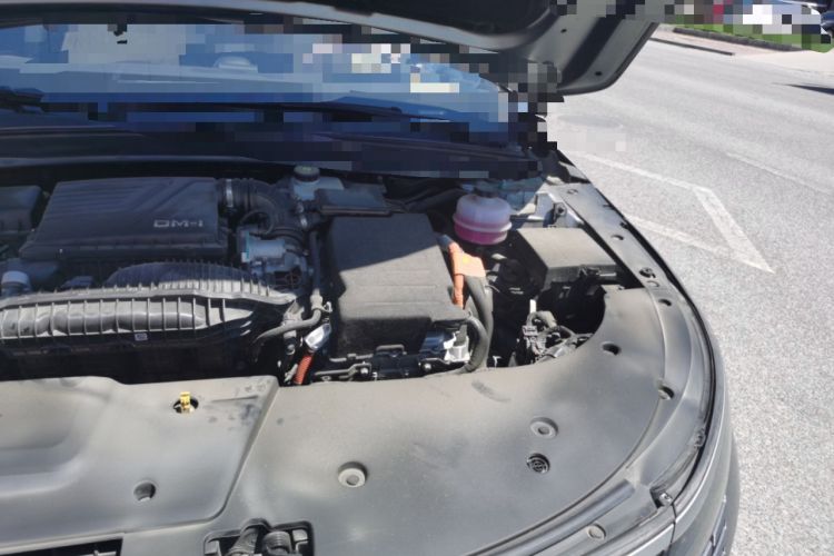 Used BYD Destroyer 05 2024 HONOR Edition DM-i 55KM Luxury Model Engine Bay Left