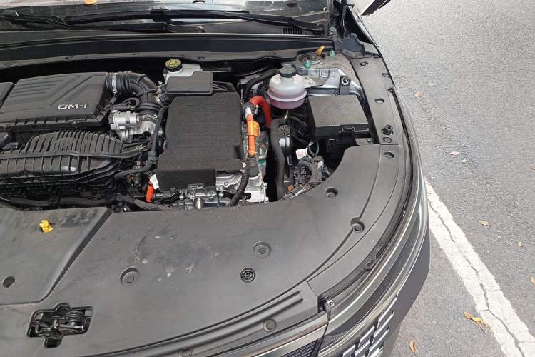 Used BYD Destroyer 05 2024 HONOR Edition DM-i 55KM Luxury Model Engine Bay Left