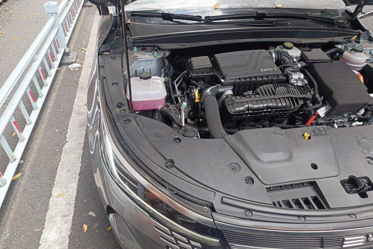 Used BYD Destroyer 05 2024 HONOR Edition DM-i 55KM Luxury Model Engine Bay Right
