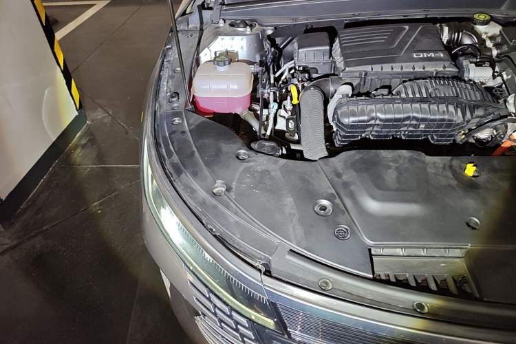 Used BYD Destroyer 05 2024 HONOR Edition DM-i 55KM Luxury Model Engine Bay Right