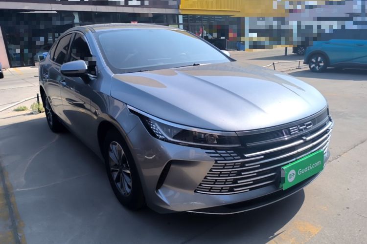 Used BYD Destroyer 05 2024 HONOR Edition DM-i 55KM Luxury Model Front Right 45 Deg