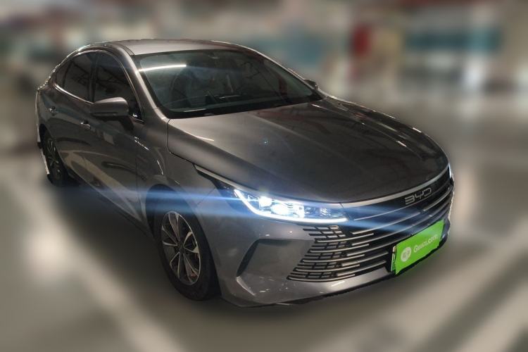 Used BYD Destroyer 05 2024 HONOR Edition DM-i 55KM Luxury Model Front Right 45 Deg