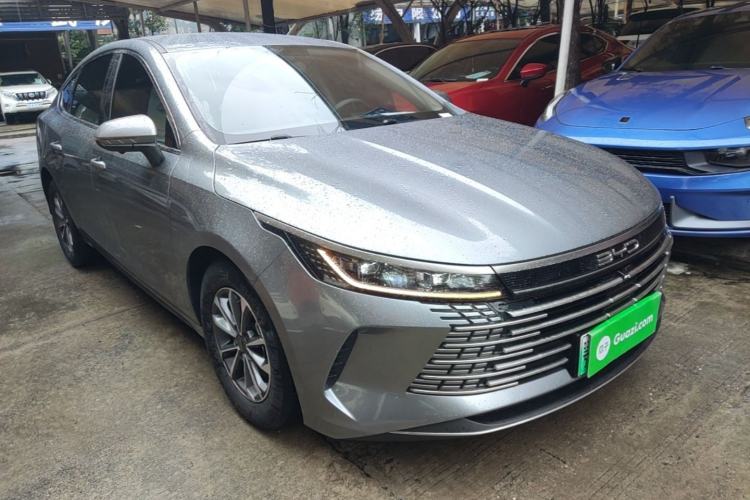 Used BYD Destroyer 05 2024 HONOR Edition DM-i 55KM Luxury Model Front Right 45 Deg