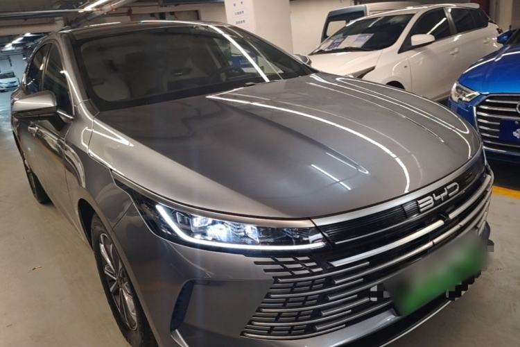 Used BYD Destroyer 05 2024 HONOR Edition DM-i 55KM Luxury Model Front Right 45 Deg