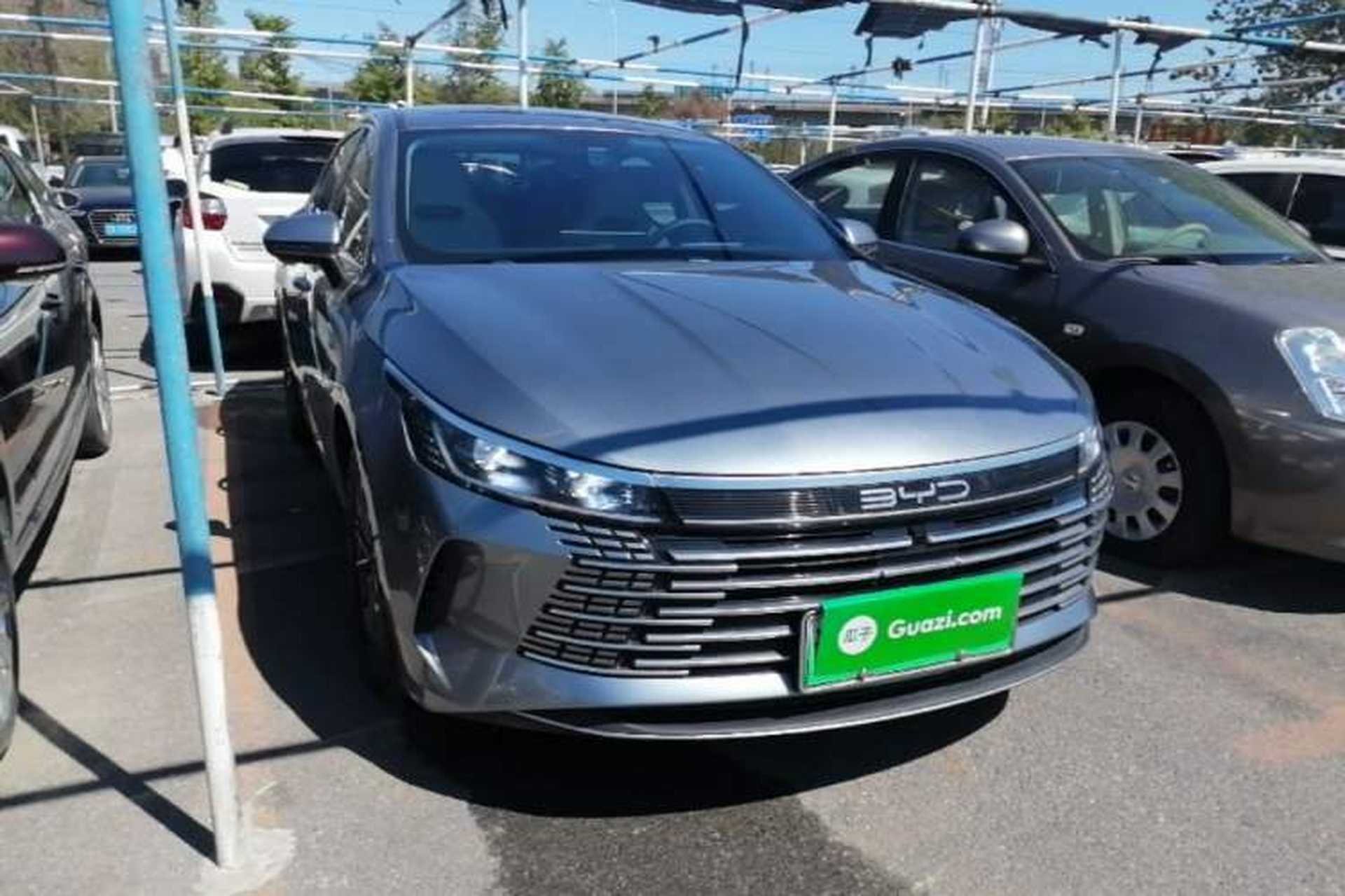 Used BYD Destroyer 05 2024 HONOR Edition DM-i 55KM Luxury Model Front Right 45 Deg