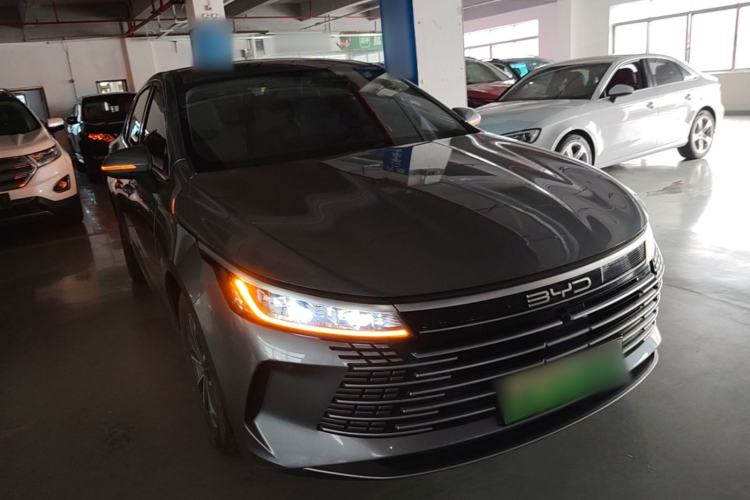 Used BYD Destroyer 05 2024 HONOR Edition DM-i 55KM Luxury Model Front Right 45 Deg