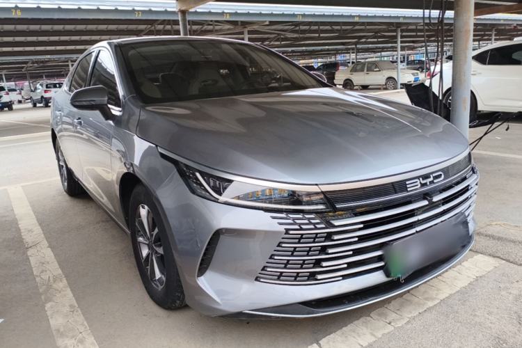 Used BYD Destroyer 05 2024 HONOR Edition DM-i 55KM Luxury Model Front Right 45 Deg