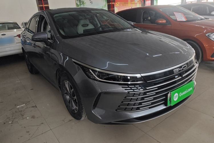 Used BYD Destroyer 05 2024 HONOR Edition DM-i 55KM Luxury Model Front Right 45 Deg