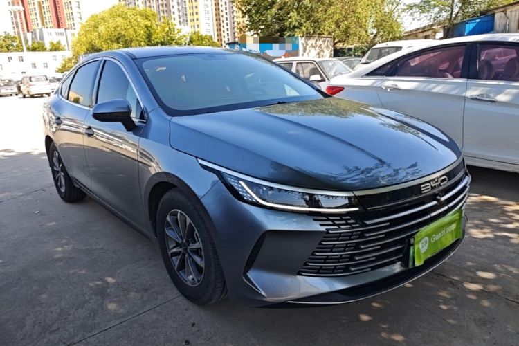 Used BYD Destroyer 05 2024 HONOR Edition DM-i 55KM Luxury Model Front Right 45 Deg