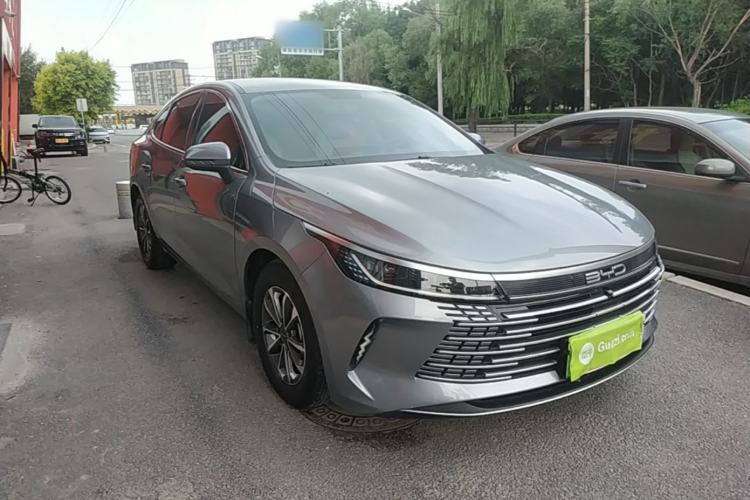 Used BYD Destroyer 05 2024 HONOR Edition DM-i 55KM Luxury Model Front Right 45 Deg