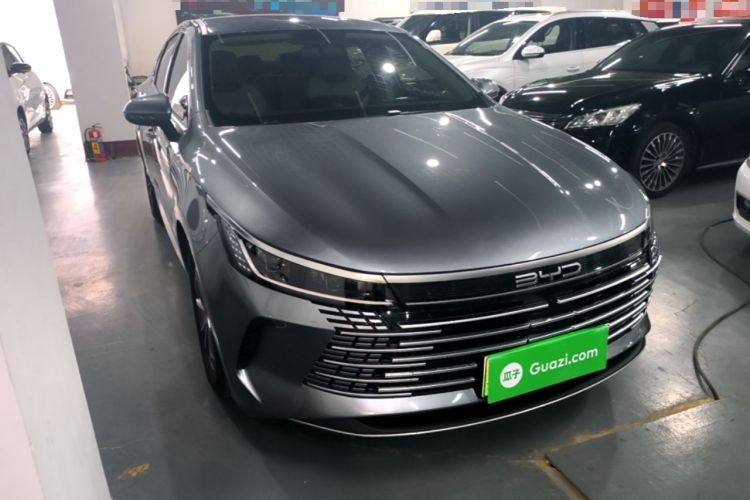 Used BYD Destroyer 05 2024 HONOR Edition DM-i 55KM Luxury Model Front Right 45 Deg