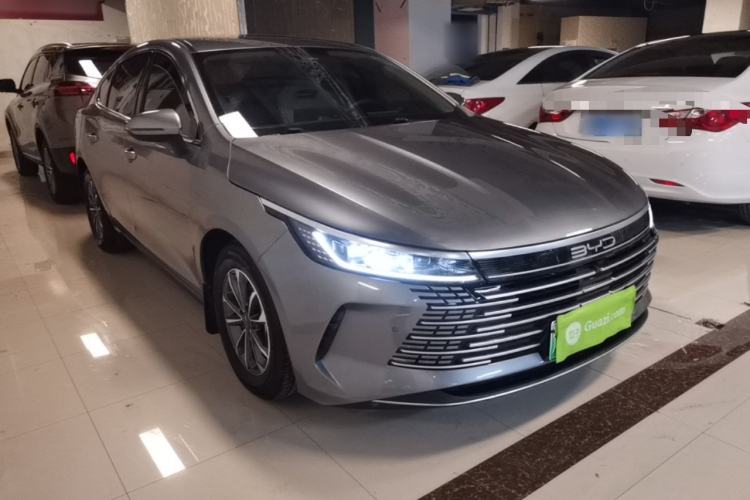 Used BYD Destroyer 05 2024 HONOR Edition DM-i 55KM Luxury Model Front Right 45 Deg