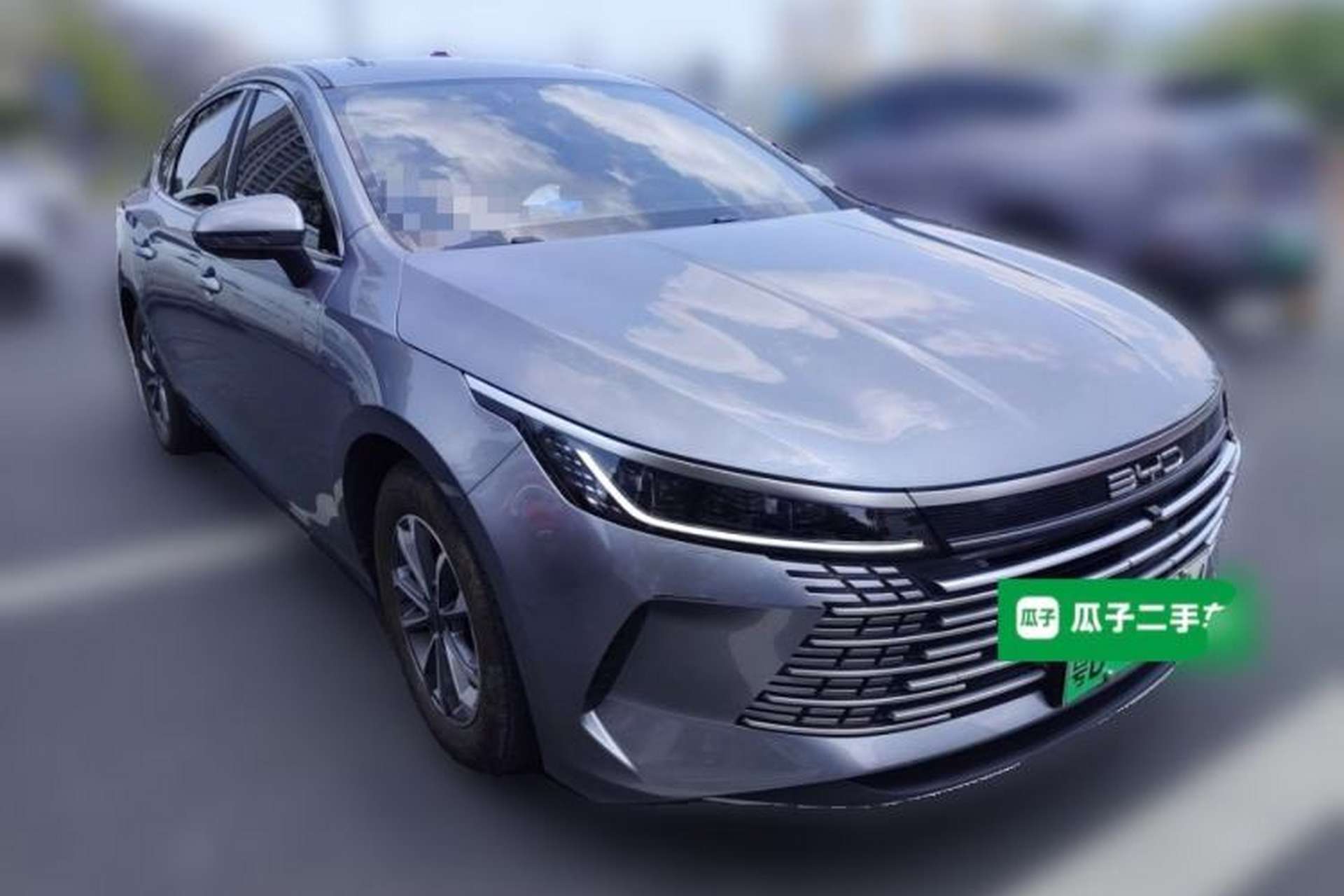 Used BYD Destroyer 05 2024 HONOR Edition DM-i 55KM Luxury Model Front Right 45 Deg