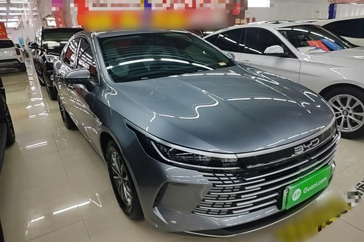 Used BYD Destroyer 05 2024 HONOR Edition DM-i 55KM Luxury Model Front Right 45 Deg