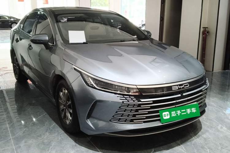 Used BYD Destroyer 05 2024 HONOR Edition DM-i 55KM Luxury Model Front Right 45 Deg