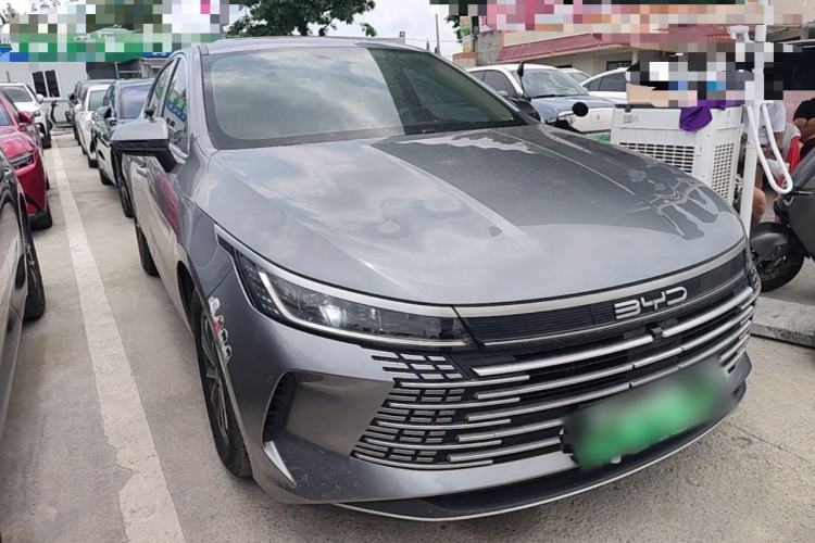 Used BYD Destroyer 05 2024 HONOR Edition DM-i 55KM Luxury Model Front Right 45 Deg
