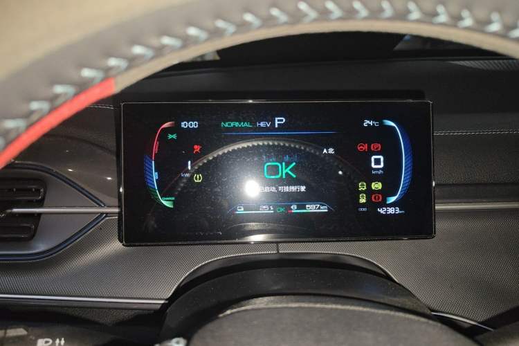 Used BYD Destroyer 05 2024 HONOR Edition DM-i 55KM Luxury Model Instrument Cluster