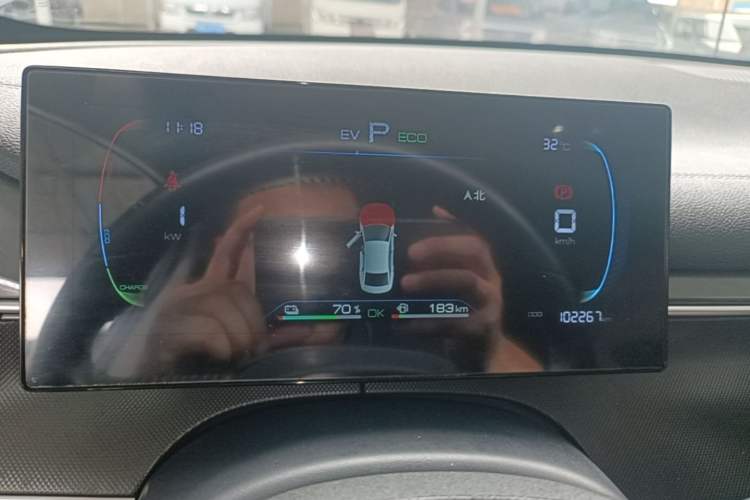 Used BYD Destroyer 05 2024 HONOR Edition DM-i 55KM Luxury Model Instrument Cluster