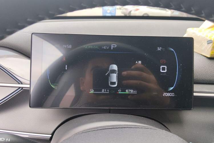 Used BYD Destroyer 05 2024 HONOR Edition DM-i 120KM Prestige Model Instrument Cluster