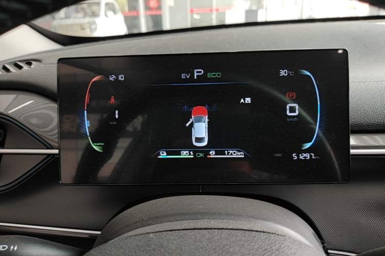 Used BYD Destroyer 05 2024 HONOR Edition DM-i 55KM Luxury Model Instrument Cluster