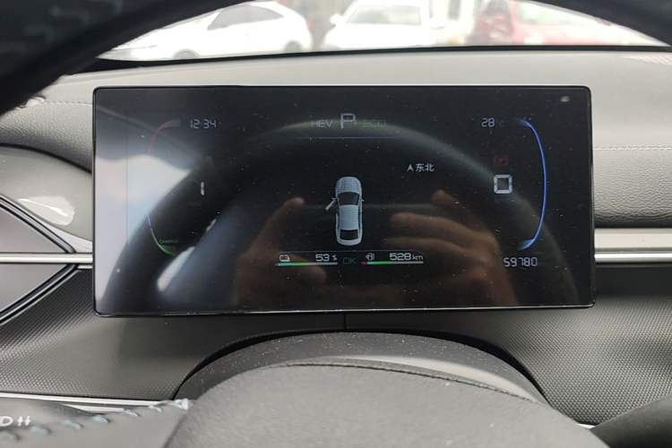 Used BYD Destroyer 05 2024 HONOR Edition DM-i 55KM Luxury Model Instrument Cluster