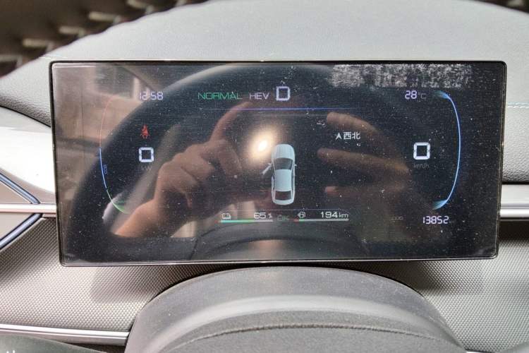 Used BYD Destroyer 05 2024 HONOR Edition DM-i 55KM Luxury Model Instrument Cluster