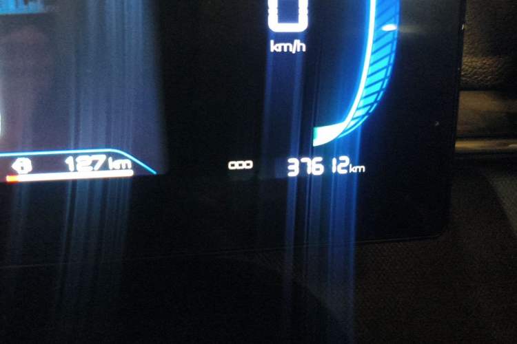Used BYD Destroyer 05 2024 HONOR Edition DM-i 55KM Luxury Model Odometer Close Up
