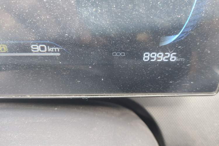Used BYD Destroyer 05 2024 HONOR Edition DM-i 55KM Luxury Model Odometer Close Up