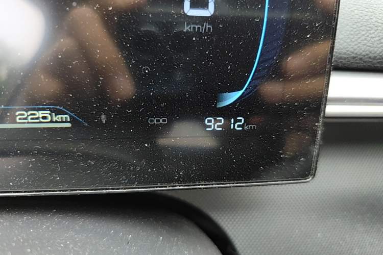 Used BYD Destroyer 05 2024 HONOR Edition DM-i 55KM Luxury Model Odometer Close Up