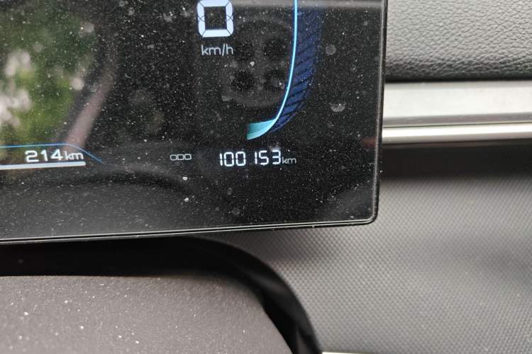 Used BYD Destroyer 05 2024 HONOR Edition DM-i 55KM Luxury Model Odometer Close Up