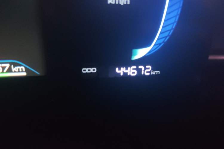 Used BYD Destroyer 05 2024 HONOR Edition DM-i 55KM Luxury Model Odometer Close Up